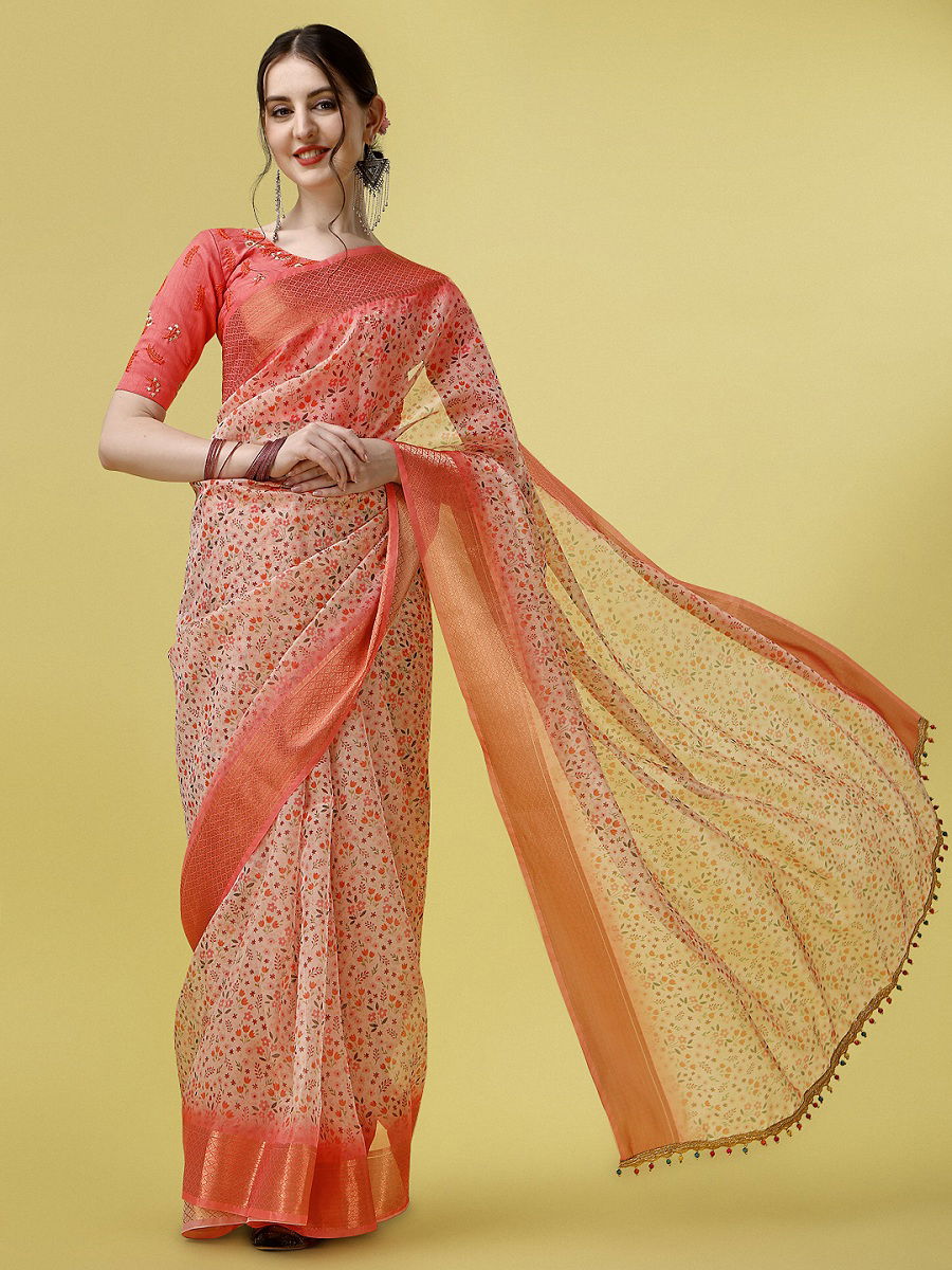 Sutram Hit Colour 15 Printed Party Wear Sarees Catalog
